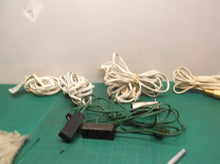 lot of 6 light duty multi outlet extension cords