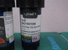 2 Orbit 54325 Half Circle Spray Pattern Spring Loaded Pop-Up Heads