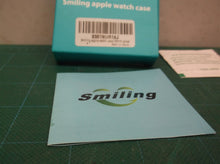 Smiling 38mm watch case silver fits apple watch