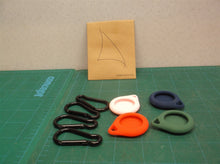 set of 4 keychain clip cases Fits air tag
