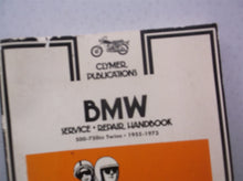 Clymer BMW Service Repair Handbook 500-750cc Twins 1955-73