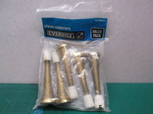 Everbilt 1002316477 Spring Doorstops Bright Brass - 5 Pack