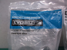 lot of 2 Everbilt 161741 Satin Chrome Adjustable Floor Door Stop