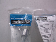lot of 2 474087 everbilt Chrome Kick Down Door Stop