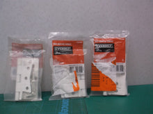 Lot of 3 Everbilt 3 in. White Non-Mortise Hinges (2-Pack) 710646