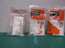 Lot of 3 Everbilt 3 in. White Non-Mortise Hinges (2-Pack) 710646