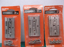 lot of 5 everbilt 710083 3 in. Satin Nickel Non-Mortise Hinges (2-Pack)