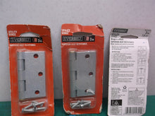 Lot of 3 Everbilt 417214 3 in. Galvanized Broad Utility Hinge