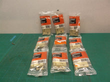 lot of 9 237042 everbilt 3 in. Satin Brass Square Corner Door Hinge