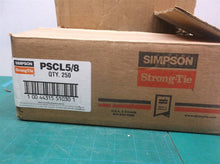 250 pcs. Simpson Strong-Tie PSCL 5/8 20-Gauge Galvanized Panel Sheathing Clip