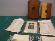 Lot of switch & outlet cover plates 2 switches