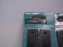 Lot of 5 1000020955 2-1/2 in. x 1-9/16 in. Oil-Rubbed Bronze Middle Hinges