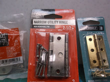 Lot of 3 everbilt hinges 1 1000020916 & 1 1006633587 &1 207079