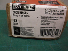 Everbilt 807374 3-1/2" x 5/8" Radius Oil-Rubbed Bronze Door Hinge Value Pack 12