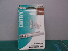 Defender Security U-10306 Surface Bolt 4 Inch Satin Nickel