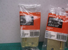 Lot of 3 everbilt 237067 3 in. Satin Brass 1/4 in. Radius Door Hinge