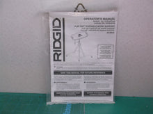 manual only for a Ridgid AC9934 Flip Top Portable Work Support