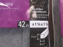 (3) Comfort Seal Air Conditioner AC Insulating Strip Seal 1 1/4" x 1 1/4" x 42"