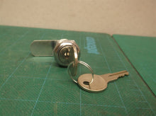9/16 in., Die cast and Steel, Stainless Steel finish, Drawer and Cabinet lock