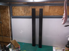 Gibraltar Mailbox 2-1/4" Steel Post Only No Brackets or Hardware Black LSDPKB01