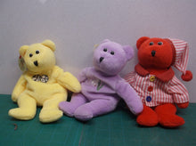 Lot of 3 bean filled bears