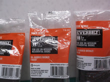 LOT OF 8 716257 EVERLAST 3 in. Oil-Rubbed Bronze Square Corner Door Hinge