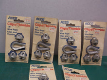 5-1/8" & 2-3/16" Wire Rope Clips and Thimble