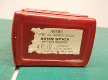 Vintage Avon Fire Alarm Box After Shave Bottle EMPTY