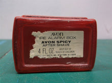 Vintage Avon Fire Alarm Box After Shave Bottle EMPTY