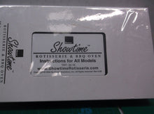 NEW FACTORY SEALED Showtime Rotisserie Grill BBQ Oven VHS Video Instructions
