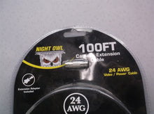 Night Owl Camera Extension Cable 100 ft CAB-24AWGG-100VP New Sealed