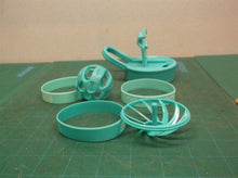 Lid & Accessories Off BAND-IT 25oz Shaker Sports Bottle ~Teal~