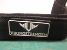 1 pair Viking Strength Professional Weightlifting straps Black