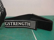 1 pair Viking Strength Professional Weightlifting straps Black