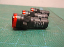 lot of 3 16mm Red LED Indicator Signal Light AD16-16C