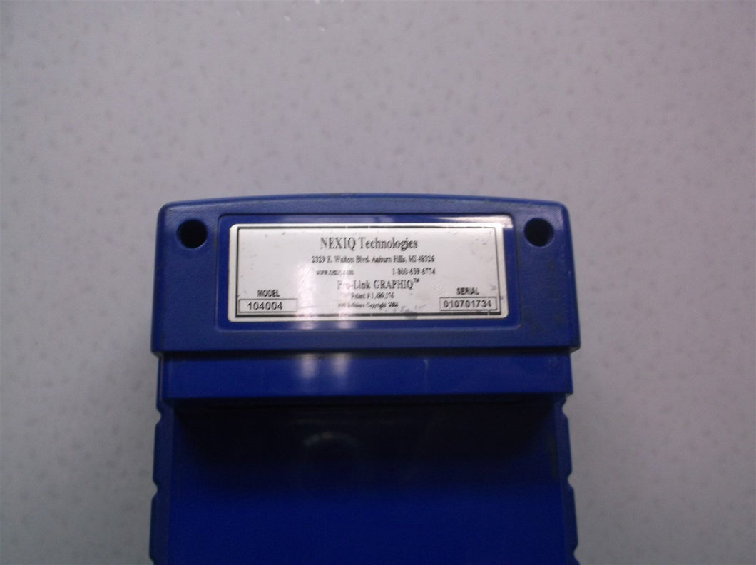 Nexiq Pro-Link Graphiq Scanner Prolink Model 104004