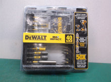 DEWALT MAX IMPACT Screw driving Set (39-Piece) 1 missing