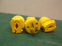 3pcs-EAGLE 4509 20A 250V Heavy Duty Grade Thermoplastic Vinyl Plug