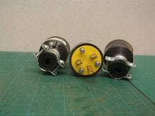3pcs-COOPER 1711-BOX Black Vinyl Plug, 15A, 250V