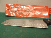 Diamond cut Supreme Santoku knife