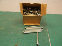 Round Head Zinc Steel Slotted Machine Screw 8-32 x 2.50" Length 83 Pcs