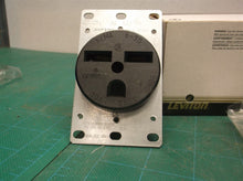 Leviton Black 2P 3W Flush Grounding Receptacle 30A 250V