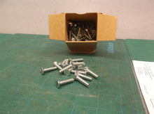 (57) 12/24 X 1" Zinc Slotted Machine Screws Flat Head