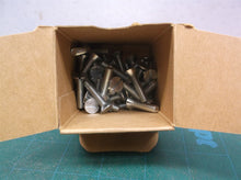 (57) 12/24 X 1" Zinc Slotted Machine Screws Flat Head