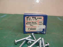 72pcs 10-32 X 1-1/4" Steel Round Combo Head Zinc Machine Screw