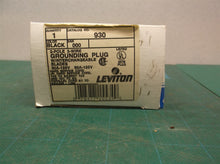 Leviton 930 30/50 Amp, 125 Volt, Dual Power Vinyl Grounding Angle Plug