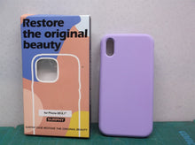 case soft case microfiber lining fits iPhone xr (2018) 6.1 inch (light purple)
