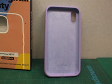 case soft case microfiber lining fits iPhone xr (2018) 6.1 inch (light purple)