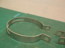 2 Exhaust Clamps wo Rubber 125-150cc GY6 Scooter Peace Sun VIP Vento Bako Taotao