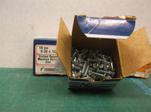 lot of 3 8-32 x 1/2" Zinc Slotted Round Head Machine Screws MSCRS-214 (300 pcs.)